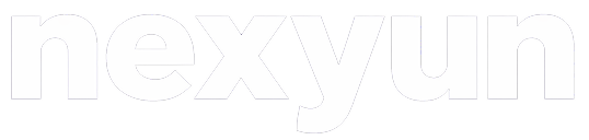 Logotipo da Nexyun em branco